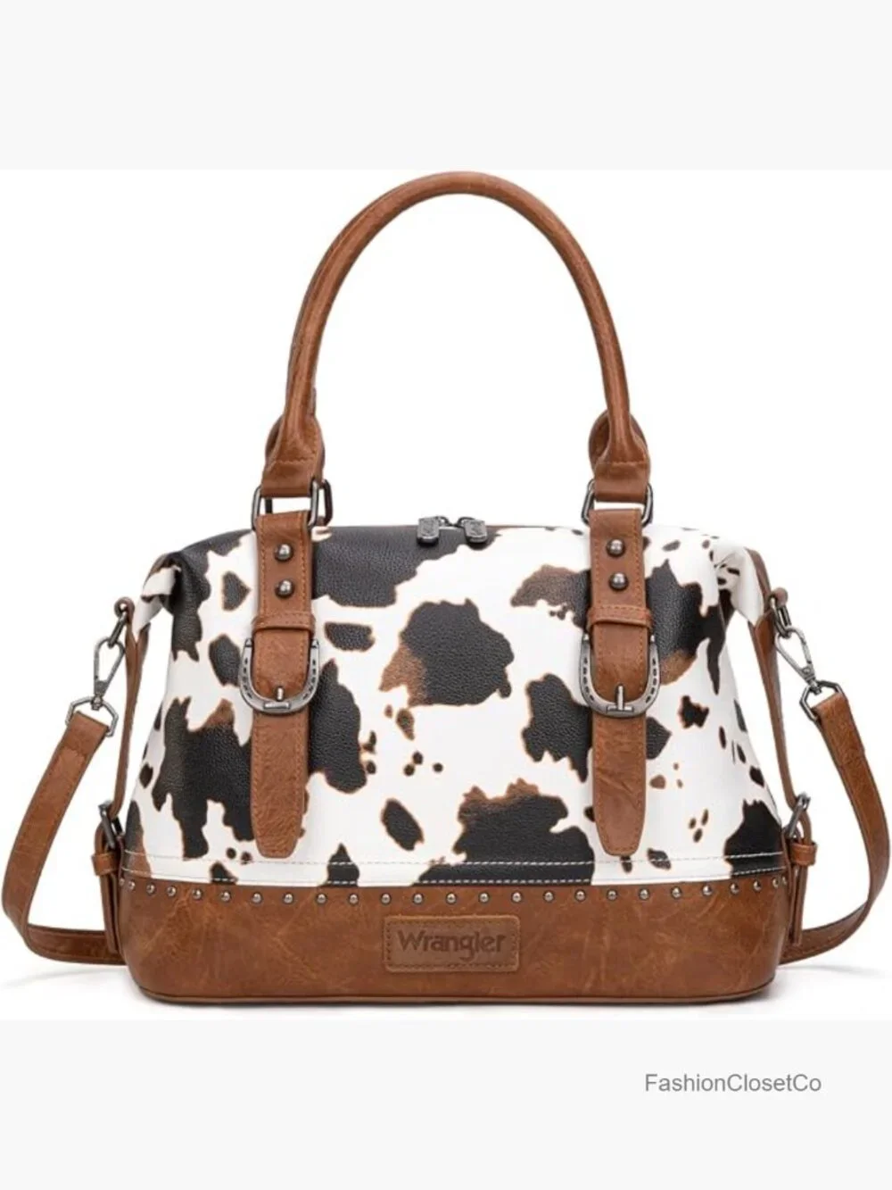 Western Barrel Satchel Doctor Top Handle Purse Hobo Shoulder Bag Faux Leather